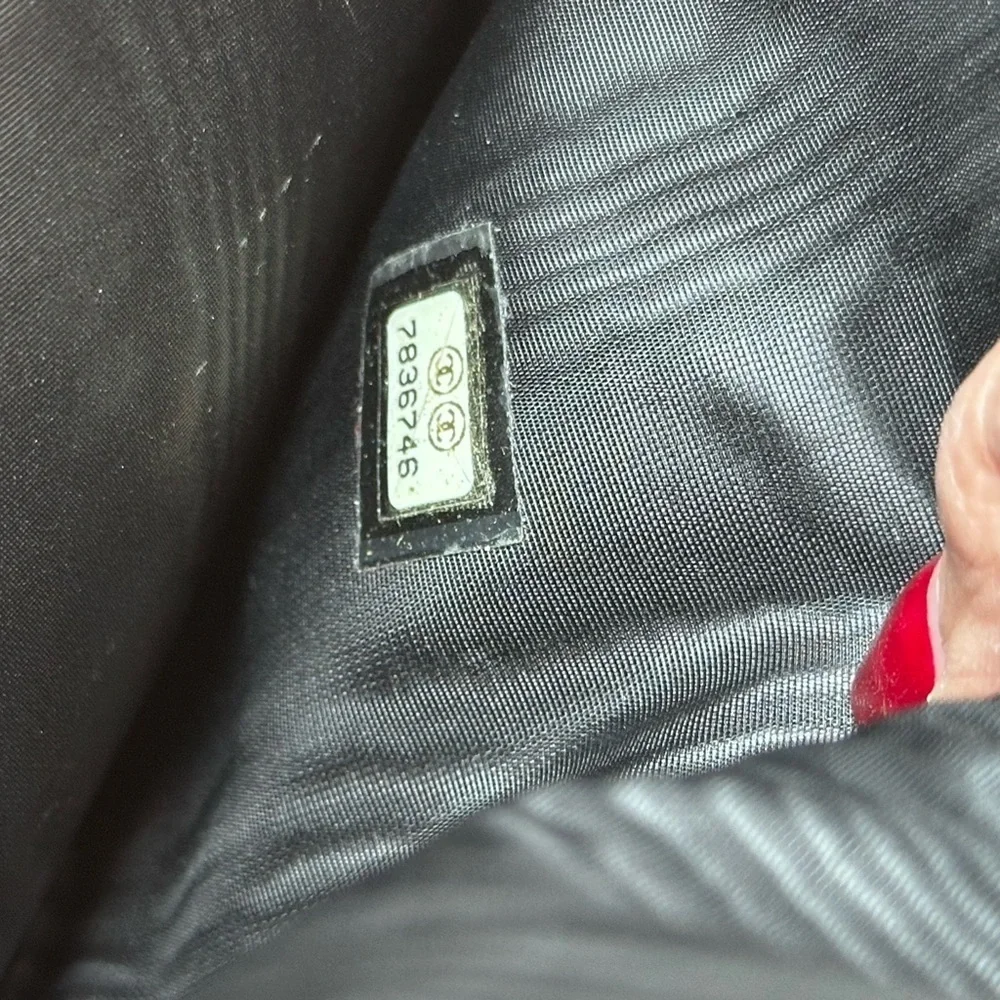 Chanel Black leather wallet